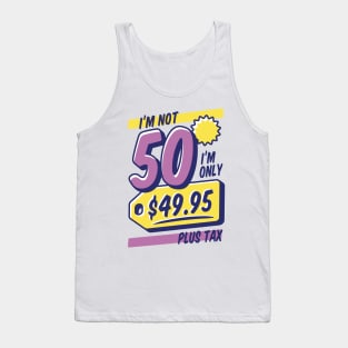 50th Birthday Tank Top